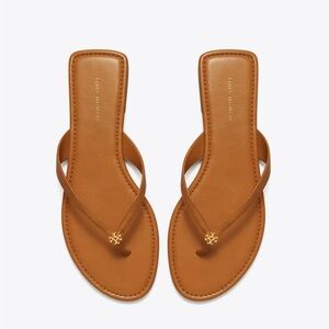 Tory Burch Classic Flip-Flop - Caramel Corn - Size 5 - EUC